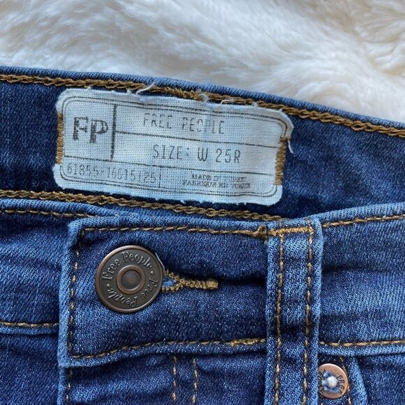 Free People Distressed Hi-Rise Skinny - Women’s 25 - Picture 10 of 11